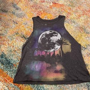 Urban outfitters graphic muscle tee